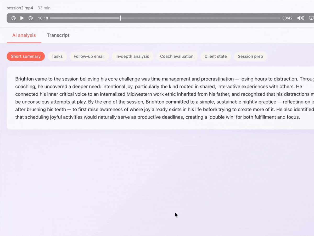 Review AI insights and themes